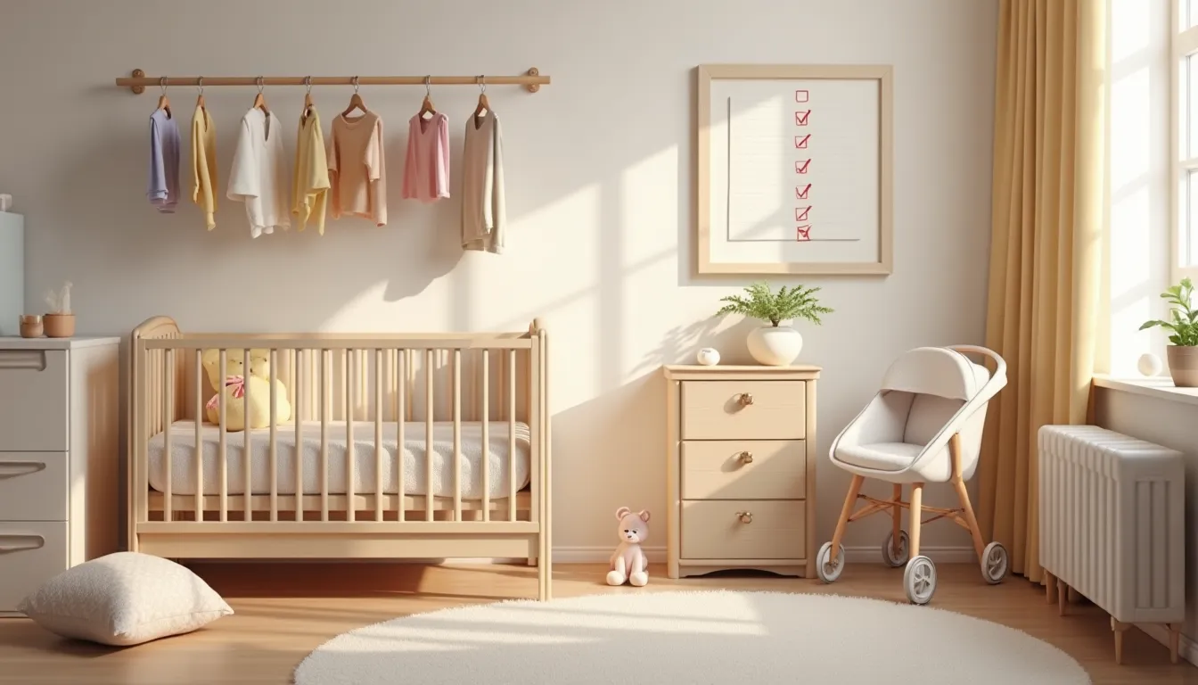 Checkliste Baby-Erstausstattung