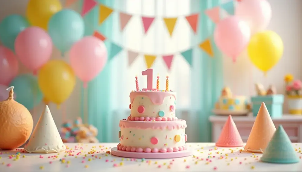 Die schönsten Ideen für die erste Geburtstagsparty im Baby Queen Stil