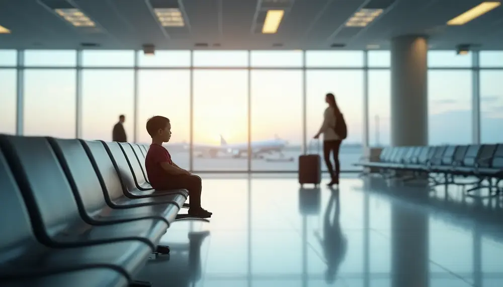Eltern lassen Kind am Flughafen zurück: Vorfall löst Debatte über Verantwortung aus