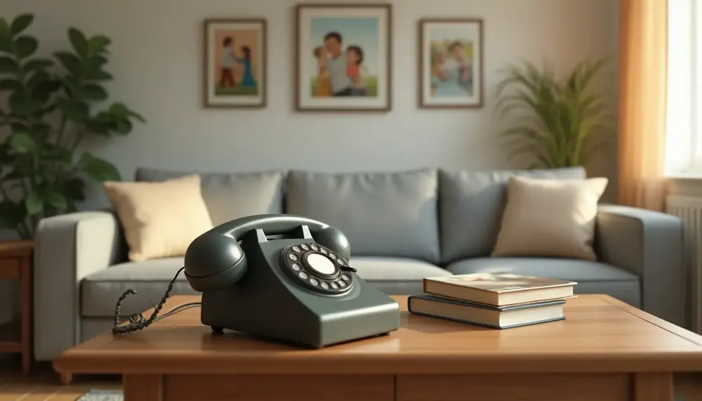 Eltern schenken Tochter Festnetztelefon und setzen Zeichen gegen Smartphone-Nutzung