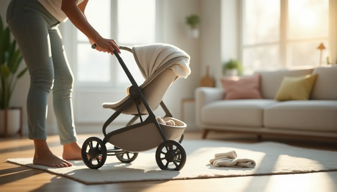 Kinderwagen reinigen leicht gemacht: So bleibt alles sauber
